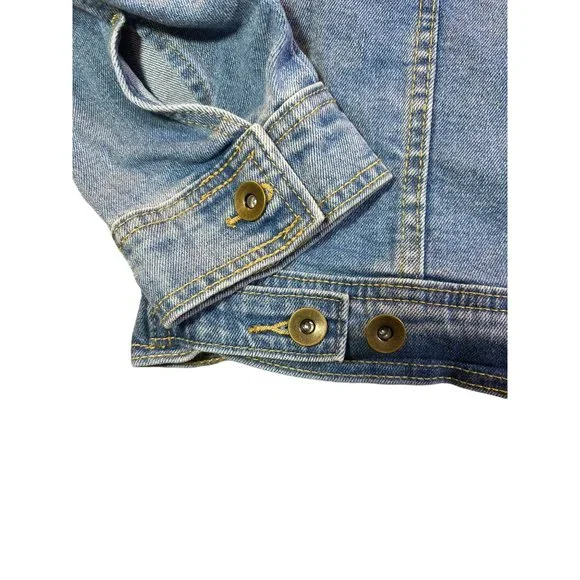 STONEWALL RIOTS Denim Jeans Jacket (BRAND NEW W/ TAGS) Size SMALL - Picture 5 of 10